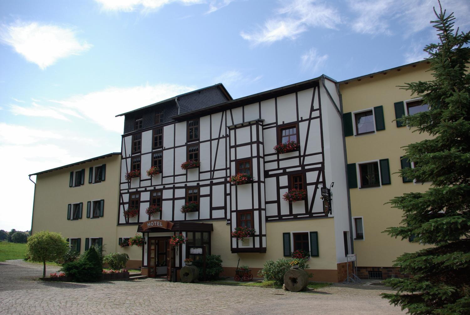 Hotel in der Mühle Werdau Exterior foto